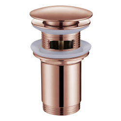 Донный клапан для раковины Abber Bequem AF0010RG (розовое золото)