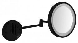 Зеркало косметическое Nofer Vanity 08006.N (черный) (LED)