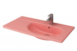 Раковина подвесная Bocchi Taormina Arch 1020-032-0126 860*460 мм (розовый матовый)