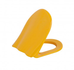Крышка-сиденье для детского унитаза Creavit Ducky KC1003.01.1200E (жёлтый) soft close