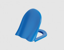 Крышка-сиденье для детского унитаза Creavit Ducky KC1003.01.1700E (синий) soft close