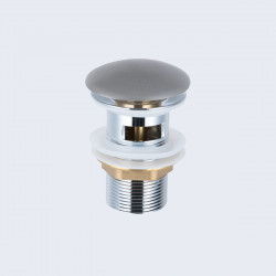 Донный клапан для раковины Vincea DBS-216MG (серый матовый)