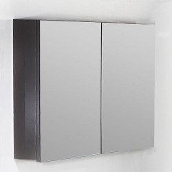 Зеркальный шкаф ArmadiArt Vallessi 547-A glossy 800*650 мм (LED) антрацит