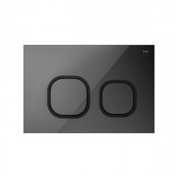Кнопка смыва IDDIS Uniglass UNG01GBi77 (черный)