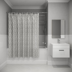 Штора для ванной IDDIS Promo P03PV18i11 180*200 см (3D прозрачный)
