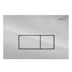 Кнопка смыва D&K Rhein DB1499001 (хром)
