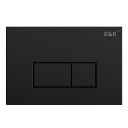 Кнопка смыва D&K Rhein DB1499025 (чёрный)