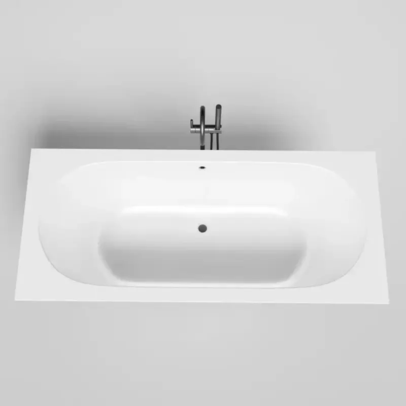 Ванна из литьевого мрамора Salini Ornella Axis S-Sense 180*80 см (белый)