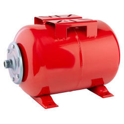 Гидроаккумулятор PUMPMAN вертикальный красный, фланец н/с 24 л