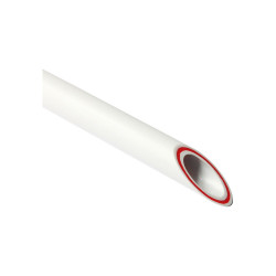 Труба РОСТерм PPR Aqua со стекловолокном SDR 7.4 125ммх17,1мм (4), белый