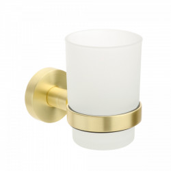 Стакан для ванной комнаты Fixsen Comfort Gold FX-87006 (золото матовое)