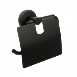 Бумагодержатель Fixsen Comfort Black FX-86010 (чёрный матовый)