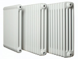 Радиатор Arbonia 3050 RAL9016, 8 секций (боковое подключение) белый