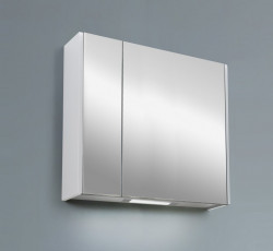 Зеркальный шкаф Cezares 84218 700*670 мм (LED) белый