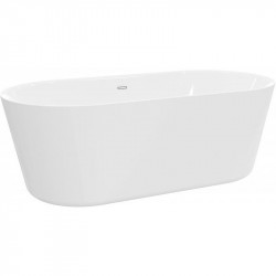 Ванна акриловая Belbagno BB306-1585 158,5*74,5 см (белый)