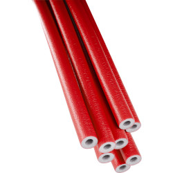 Трубка теплоизоляционная Varmega Супер Протект-К, 28/6 мм, (10), красная