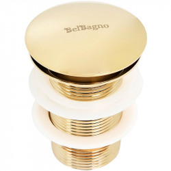 Донный клапан для раковины BelBagno BB-SC-ORO (золото)
