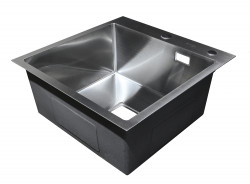 Кухонная мойка Santrek Aqua D5050HS 500*500 мм (сатин)