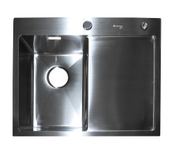 Кухонная мойка Santrek Aqua L D6050HLS 600*500 мм (сатин)