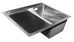 Кухонная мойка Santrek Aqua R D6050HRS 600*500 мм (сатин)