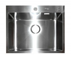 Кухонная мойка Santrek Aqua D6050HS 600*500 мм (сатин)
