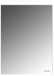 Зеркальный шкаф Azario Brest AZ-ZC-046CS 500*700 мм (LED) серый