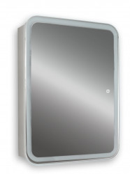 Зеркальный шкаф Azario Фиджи flip 60 LED-00002472 600*800 мм (LED) белый