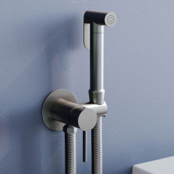 Гигиенический душ со смесителем RGW Shower Panels SP-211Gr 581408211-11 (хром матовый)
