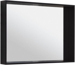 Зеркало Allen Brau Reality 1.32020.BB 1000*750 мм (LED) чёрный браш