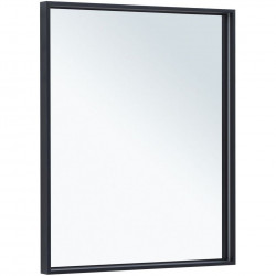 Зеркало Allen Brau Liberty 1.330013.BB 700*850 мм (LED) чёрный браш