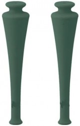 Ножки для тумбы Cezares Tiffany 40418 (зелёный матовый) 2 шт.
