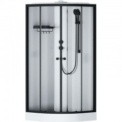 Душевая кабина Am.Pm X-Joy W94C-401-090BT 900*900 мм (черный матовый/прозрачное)
