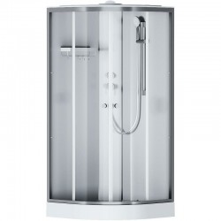 Душевая кабина Am.Pm X-Joy W94C-401-090MT 900*900 мм (хром матовый/прозрачное)