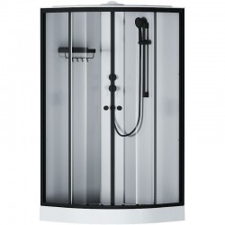 Душевая кабина Am.Pm X-Joy W94C-401-100BT 1000*1000 мм (черный матовый/прозрачное)
