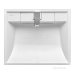 Раковина над стиральной машиной Aquaton Рейн 600*500 мм (белый)