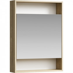 Зеркальный шкаф Aqwella City SIT0406DB 600*800 мм (дуб балтийский)