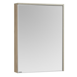Зеркальный шкаф Aquaton Стоун R 60 см (сосна арлингтон)
