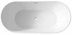 Ванна акриловая Abber AB9222 150*70 см (белый)