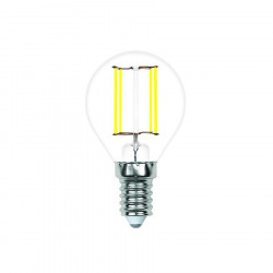 Лампа светодиодная филаментная Volpe E14 6W 3000K прозрачная LED-G45-6W/3000K/E14/CL/SLF UL-00008316