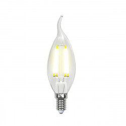 Лампа светодиодная филаментная Uniel E14 5W 4000K LED-CW35-5W/NW/E14/CL/DIM GLA01TR UL-00002865
