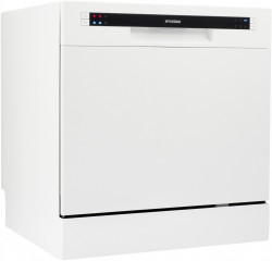 Компактная посудомоечная машина Hyundai DT503W (белый) 8 комплектов