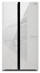 Xолодильник двухкамерный Hyundai CS5003F (белое стекло)