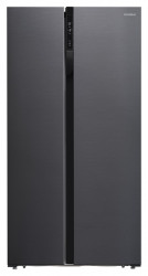 Xолодильник двухкамерный Hyundai CS5003F (черная сталь)