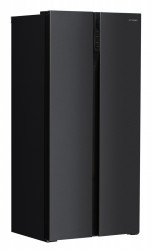 Xолодильник двухкамерный Hyundai CS4505F (черная сталь)