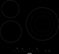 Cтеклокерамическая варочная панель Gorenje ECT63ASC 60 cм (черный)